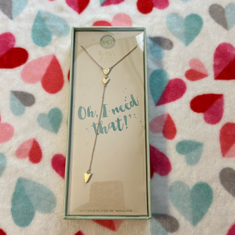 Spartina 449 heart necklace - NIB perfect for Valentine’s Day!